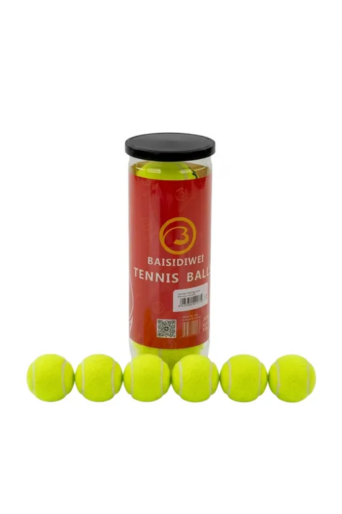 Dayanıklı Tenis Topu 6’lı Set Yüksek Zıplama Ve Uzun Ömür