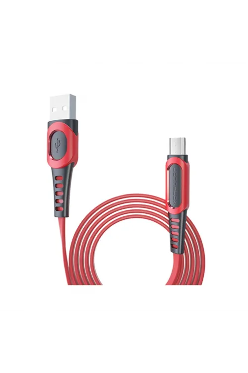 Dc01 Süper Hızlı Micro Usb Kablo 1m 2.4a - Kırmızı