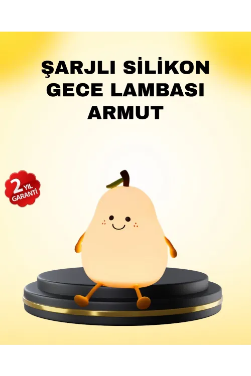 Dekoratif Armut Led Lamba Renk Ayarlı Şarj Edilebilir