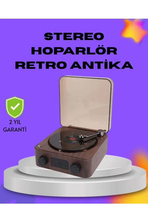 Dekoratif Gece Işıklı Bluetooth Hoparlör – Saatli Tasarım
