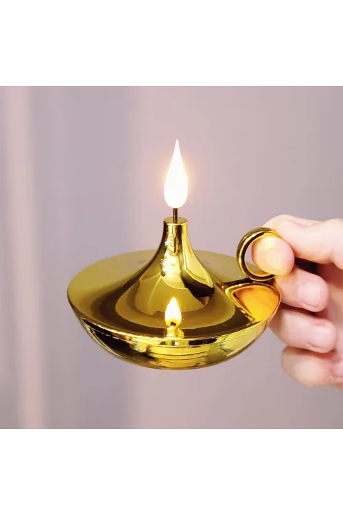 Dekoratif Gold Pilli Mum