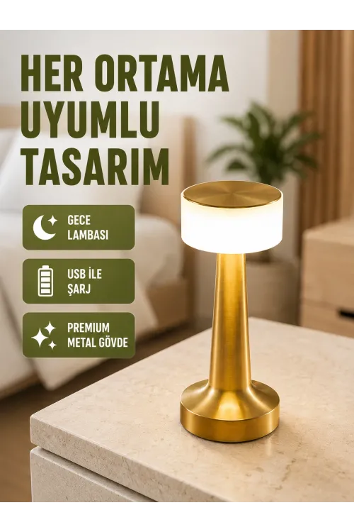 Dekoratif Masa Lambası