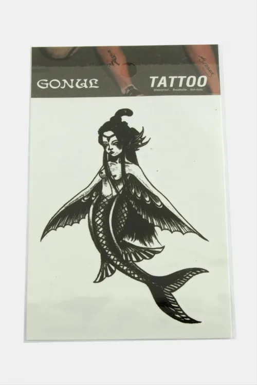 Deniz Kızı Tattoo Dövme Sticker