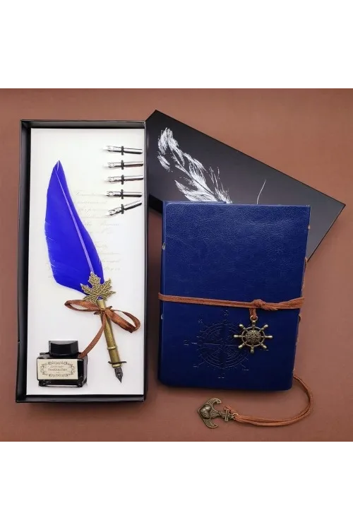 Deri Defter ve Tüylü Kalem