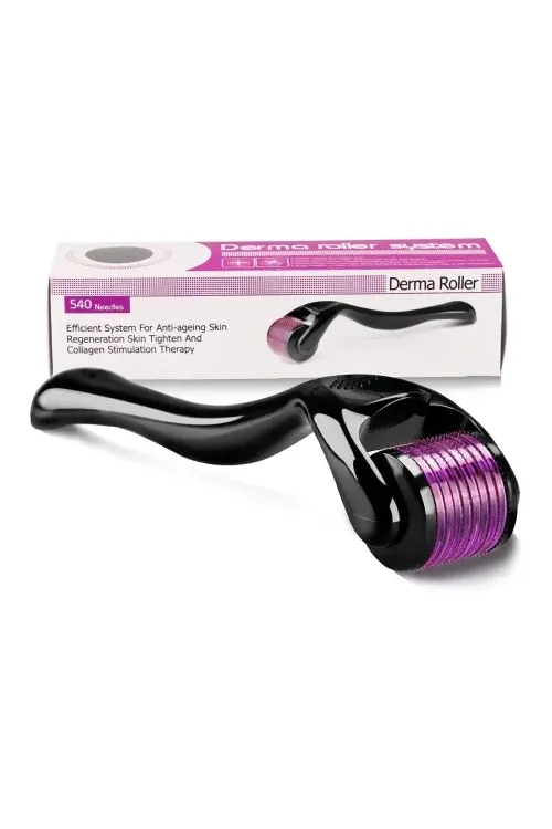 Derma Roller 0.5 mm Titanyum İğneli Cilt Bakım Aleti