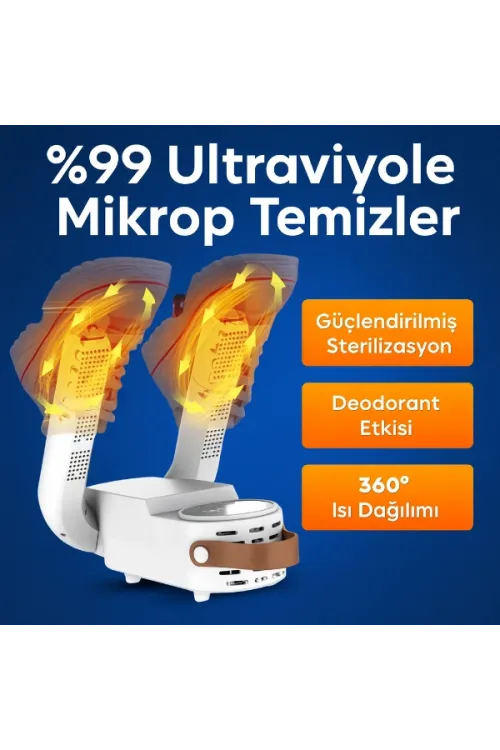 Dijital Ayakkabı Kurutma Ve Isıtma Makinesi