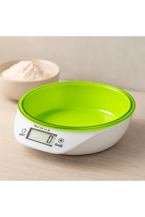 Dijital Kaseli Mutfak Terazisi 5kg/1g (Pilli)