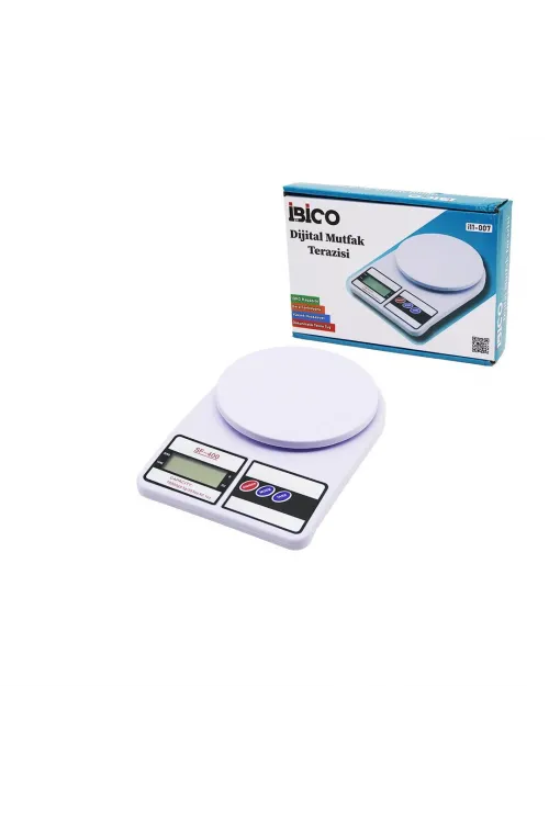 Dijital - Pilli Mutfak Terazisi Tartı 10kg / 1gr