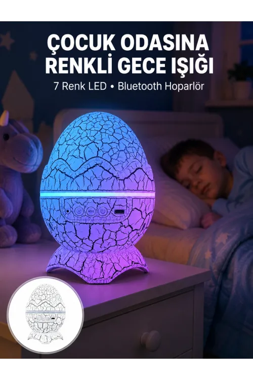 Dinazor Yumurta Gece Lambası Yeni Nesil