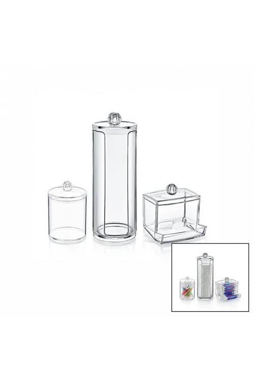 Disk 3lü Makyaj Organizer Set