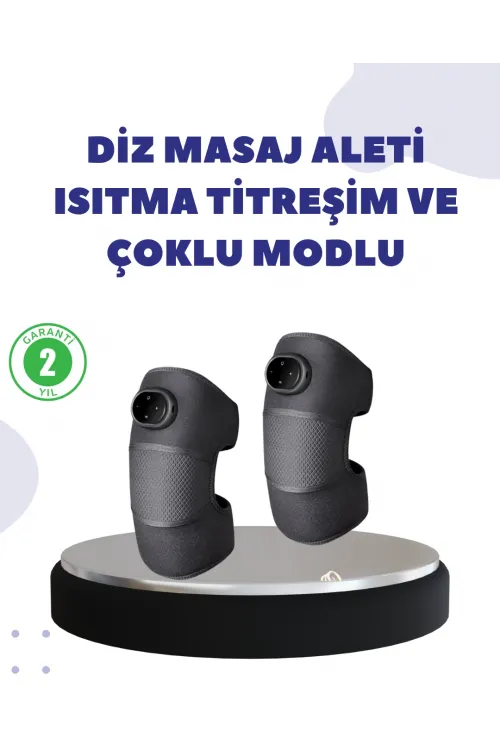 Diz Ve Dirsek İçin Isıtmalı Masaj Dizlik Aparatı