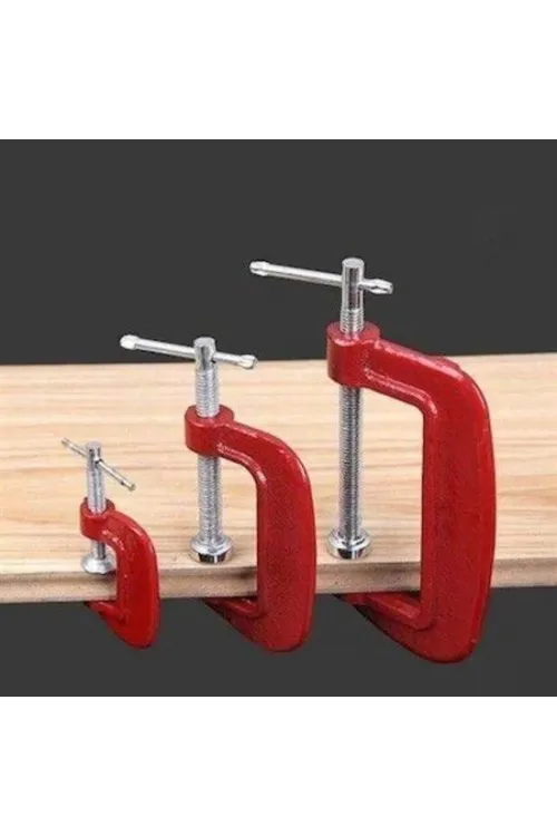 Doğrama Ve Metal Sıkma Sıkıştırma İçin 3lü Mini Mengene Aparat