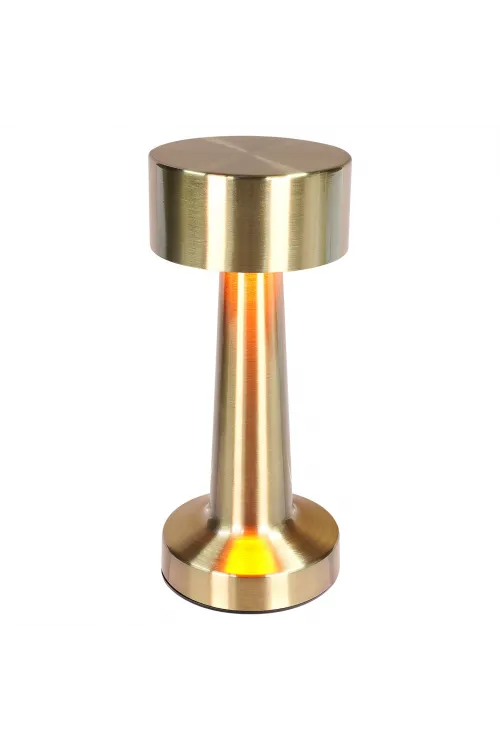 Dokunmatik Dekoratif Masa Lambası 1800 Mah 60 Lümen Gold SLM9066