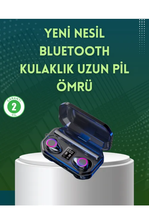 Dokunmatik Kontrollü Bluetooth Kulaklık – Gürültü Engelleme Özellikli