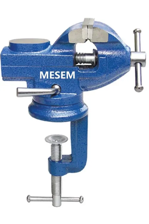 Dönerli Tezgah ve Masa Mengene Mini 60 Mm