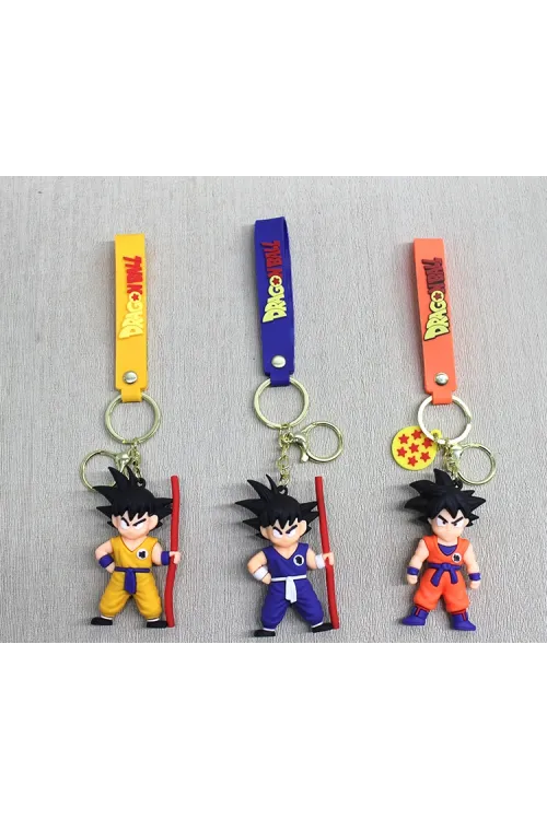 Dragon Ball Silikon Anahtarlık