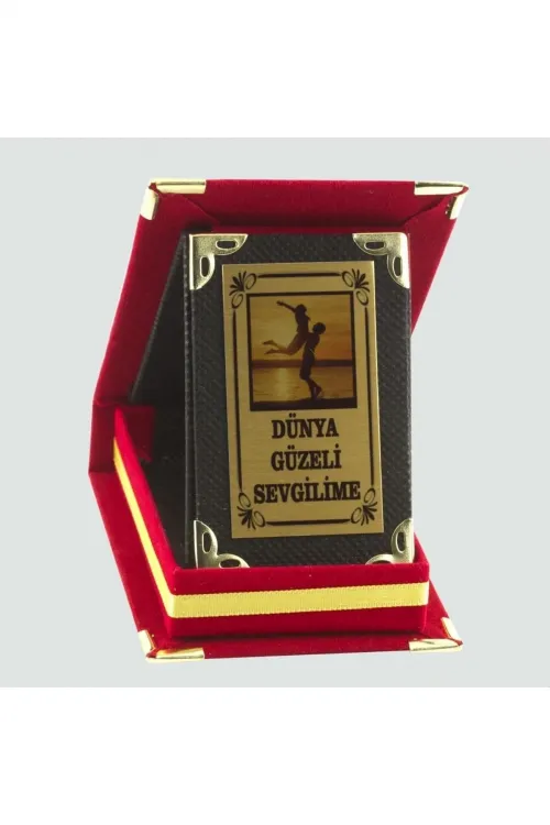 Dünya Güzeli Sevgilime Plaketi
