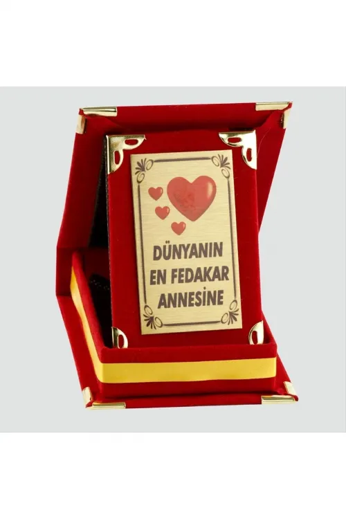 Dünyanın En Fedakar Annesine Plaketi