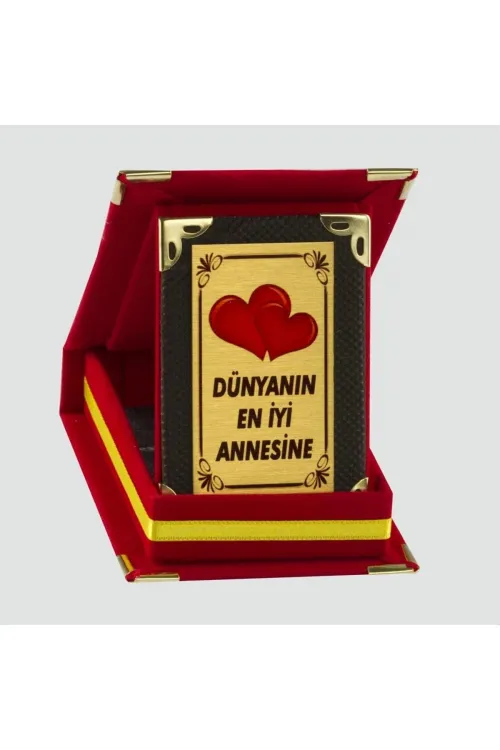 Dünyanın En İyi Annesine Plaketi