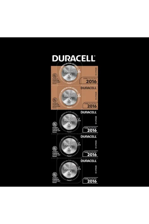 Duracell 2016 Para Pili 5li Kart