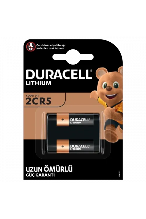 Duracell 2cr5/dl245 6v Lıthıum Pil 1li