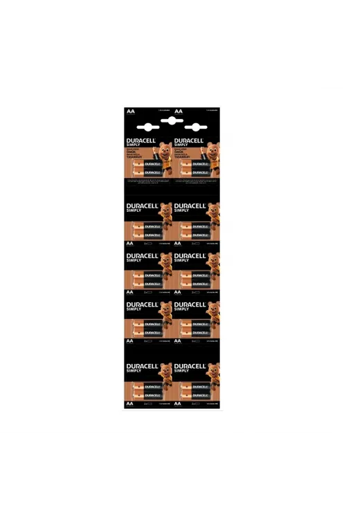 Duracell Aa Kalem Pil Alkalin 20 Pcs IEGAF1F