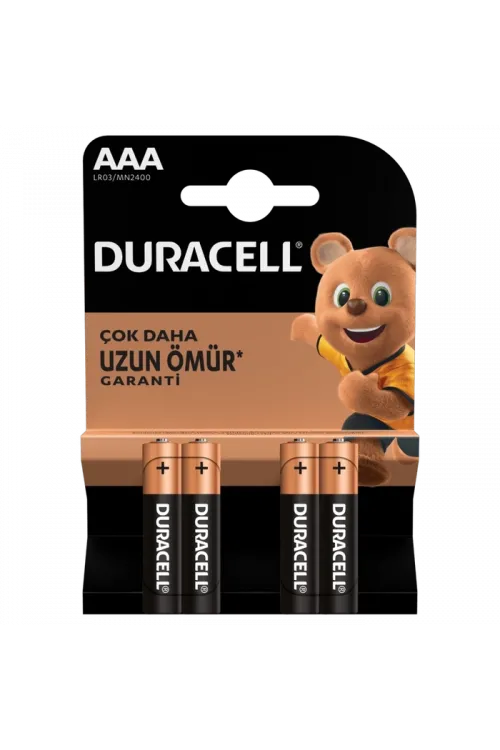 Duracell Aaa İnce Pil 4lü