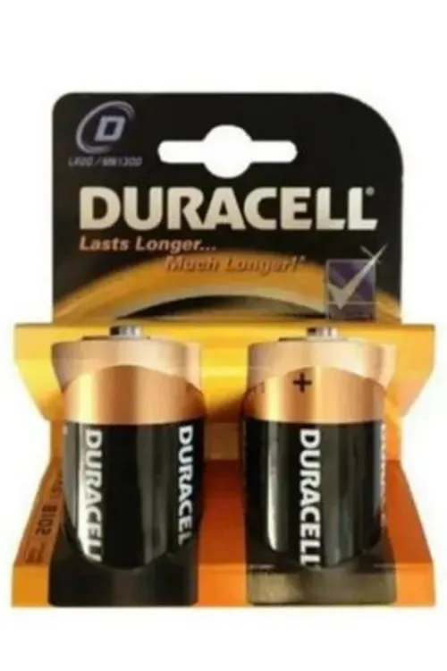 Duracell Lr20 D Büyük  Pil 2li Kart