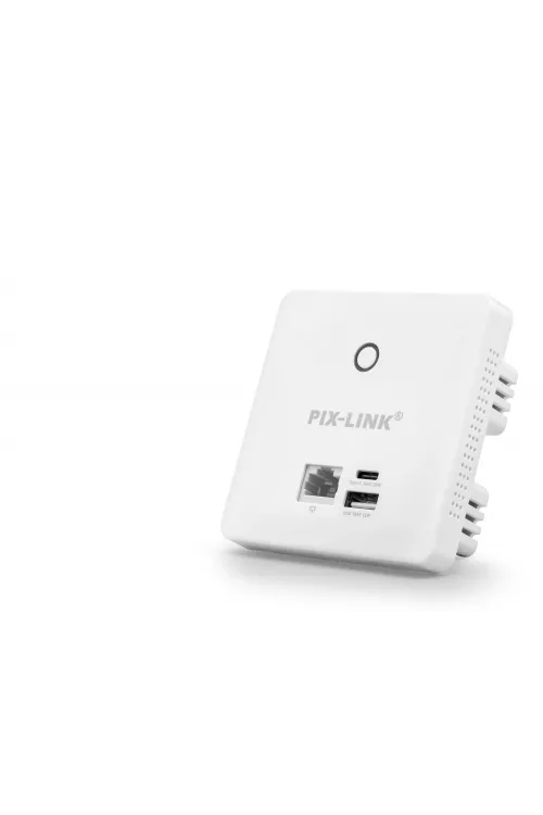 Duvar Tipi Wifi Access Point Poe Destekli 300 Mbps - Beyaz LV-CAP08