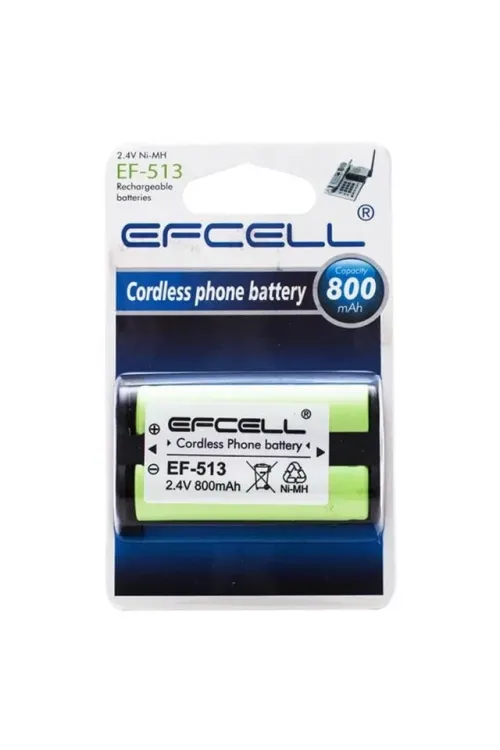 Efcell EF-513 2.4V 800 mAH Pil