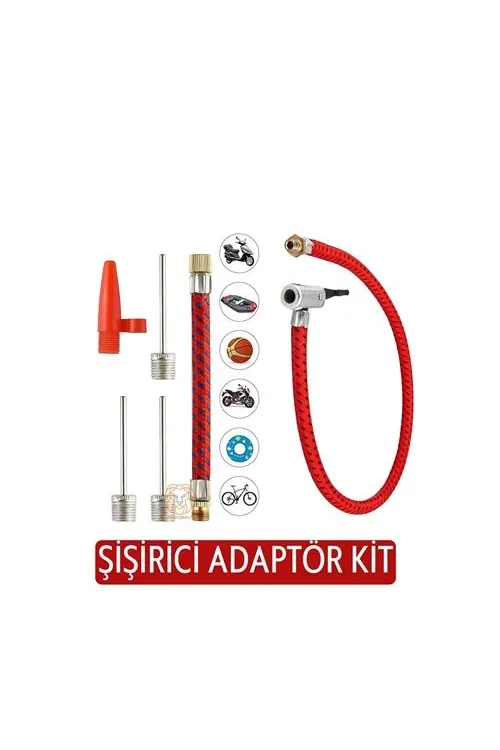 El Ayak Pompaları İğne Hortum Şişirme Kiti 720796