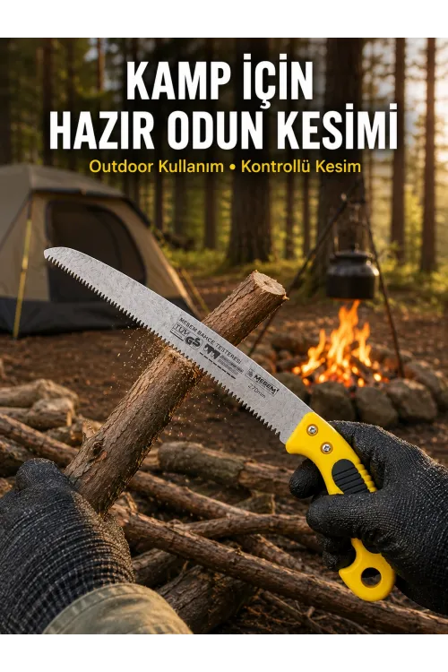 El Tipi Bahçe Bıçkısı Dayanıklı Çelik Kesim Testeresi