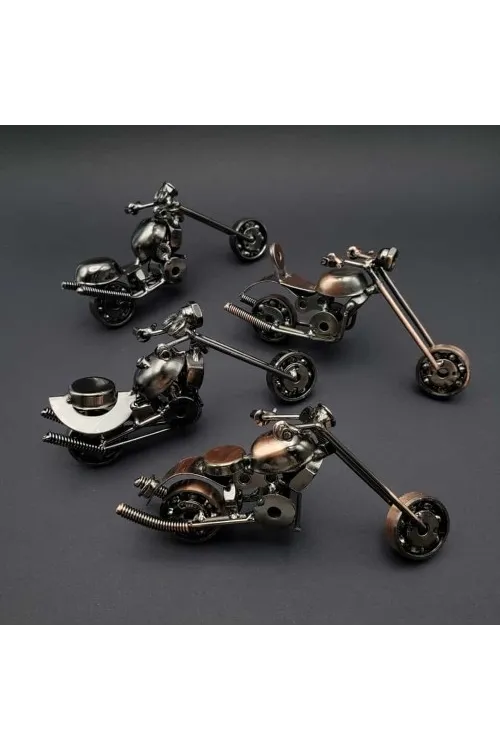 El Yapimi Dekoratif Metal Motor