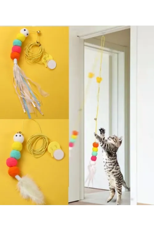 Elastik Kendinden Yapışkanlı Solucan Kedi Oltası