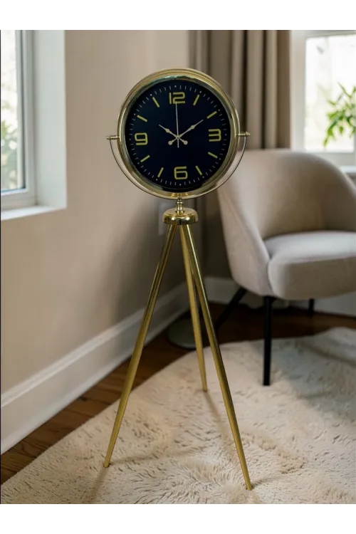 Elegance Tripod Gold Ayaklı Saat
