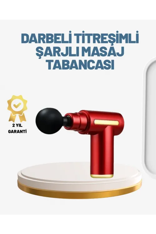 Elektrikli Masaj Tabancası Sessiz Çalışma Ve Derin Doku Masajı