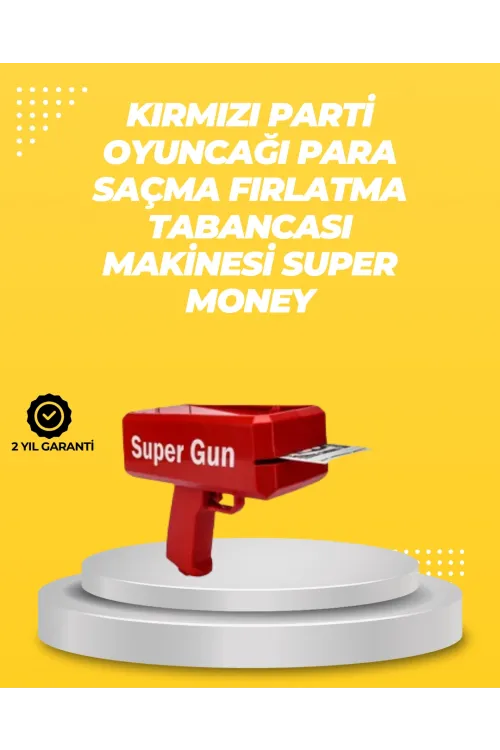 Elektrikli Parti Oyuncağı – Para Atan Tabanca