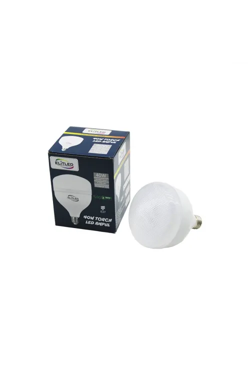 Elitled El-02 12/24 40w Torch Led Bulb Ampul Beyaz - 6400k E27 4400 Lümen 20.000 Saat Ömür