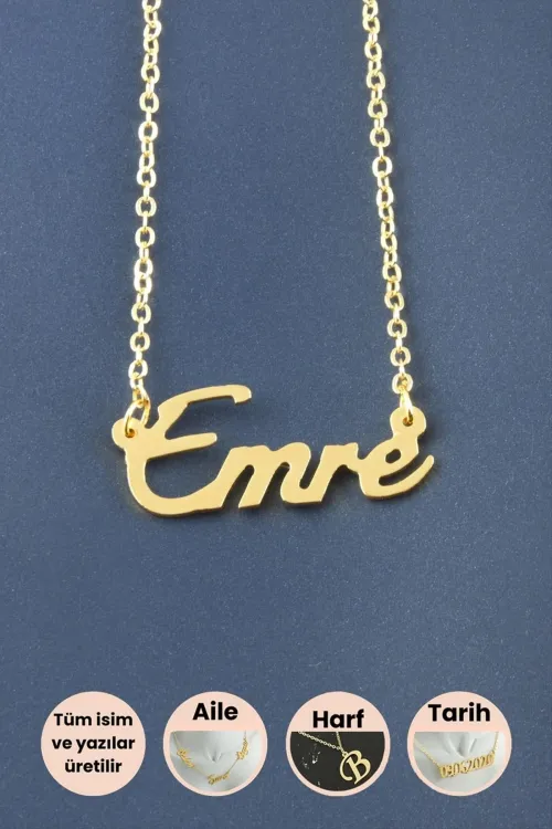 Emre İsimli Kolye