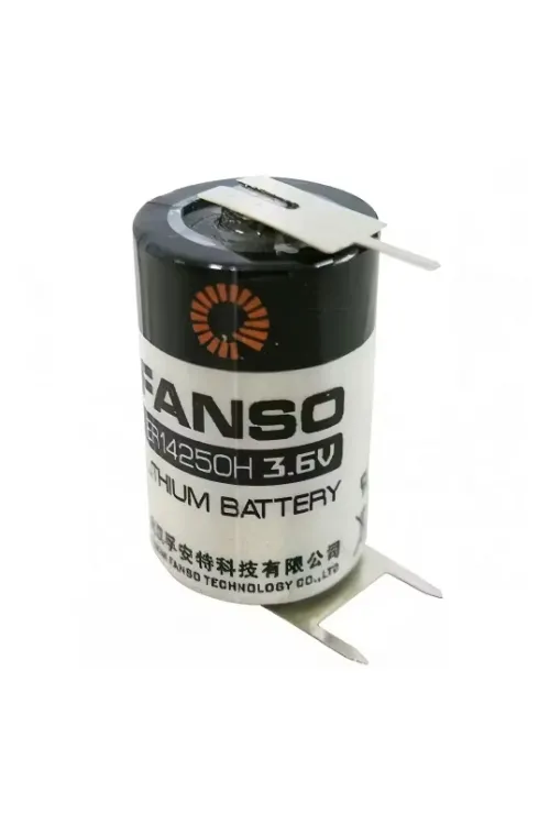 ER14250H 3.6V 1/2 AA Size Lithium Pil (Li-SOCL2) 3 PIN