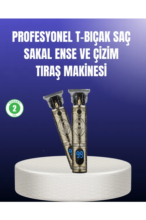 Erkek Bakım İçin Profesyonel Şarjlı Tıraş Makinesi