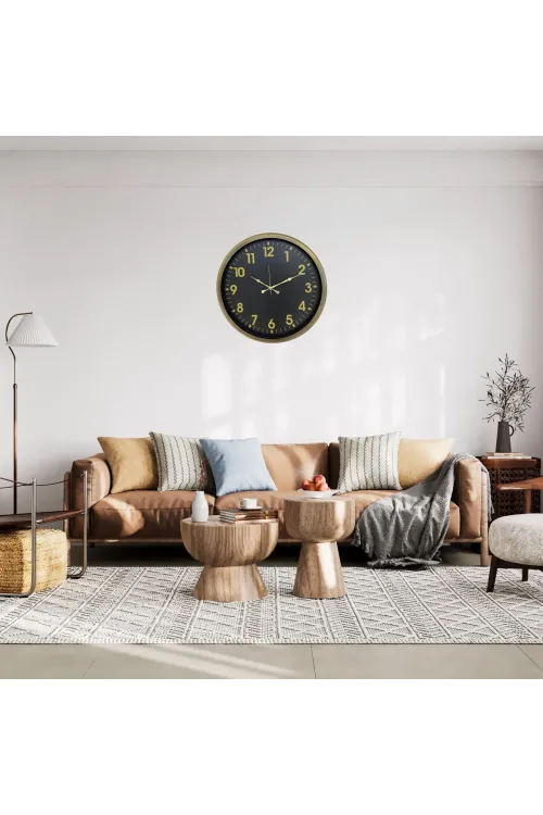 Eskitme Klasik 52 x 52 Cm Duvar Saati