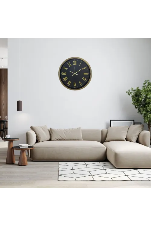 Eskitme Roma Elegant 52 x 52 Cm Duvar Saati