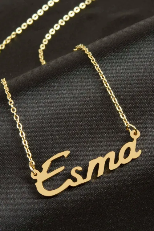 Esma isimli kolye (Kişiye Özel)