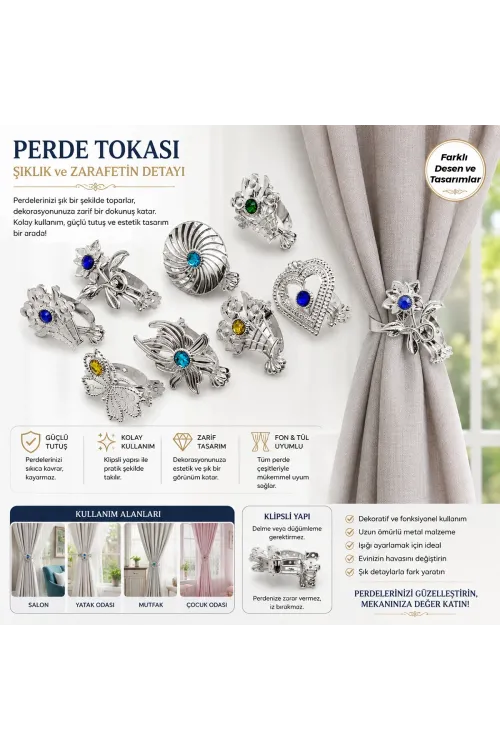 Esra Perde Tokası*100x1
