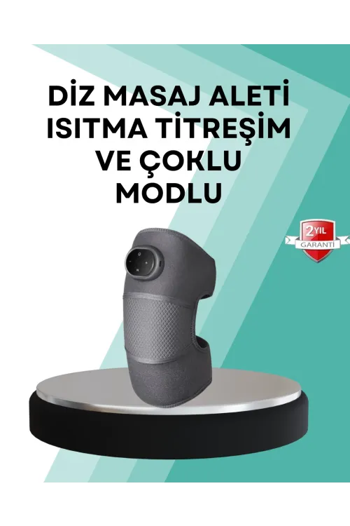 Ev Tipi Isı Ve Titreşim Destekli Diz Masaj Aleti