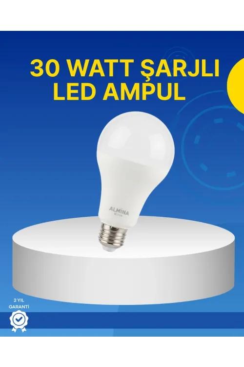 Ev Ve İş Yeri İçin Şarjlı Led Ampul