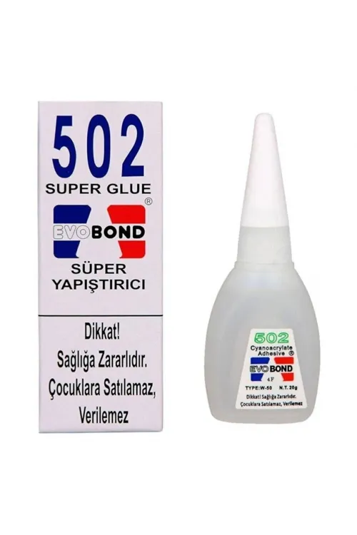 EvoBond 502 Japon Yapıştırıcısı Süper Glue 20 Gr