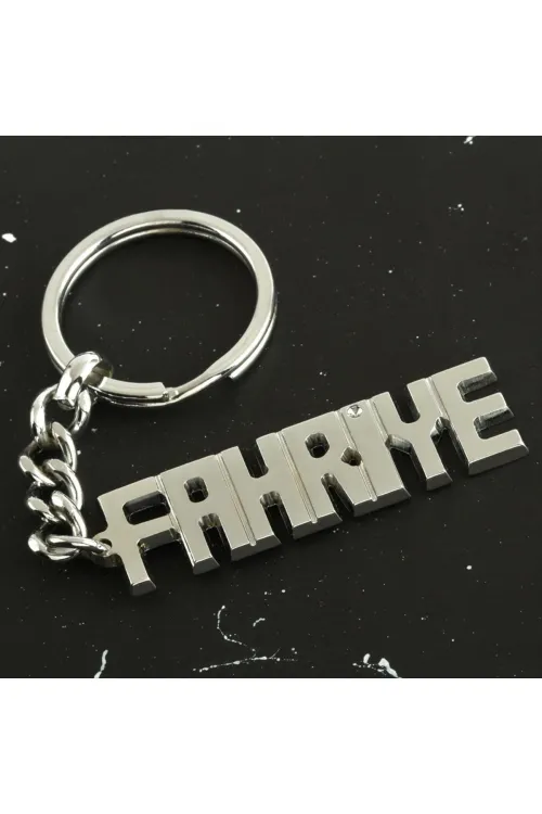 Fahriye İsimli Anahtarlık