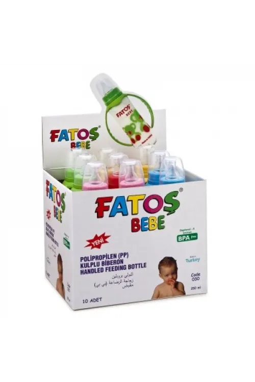 Kulplu Ve 250 Ml Pp.plastik Biberon IEGKO29